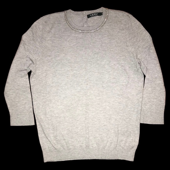 Ralph Lauren Beaded Light Sweater - Picture 2 of 3